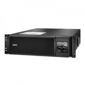 APC UPS: Smart-UPS On-Line 5000VA noodstroomvoeding 6x C13, 4x C19 uitgang, rackmountable, Embedded NMC - Zwart