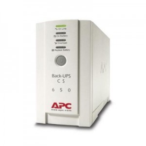 APC UPS: Back-UPS 650VA noodstroomvoeding 4x C13 uitgang, USB - Beige