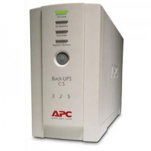 APC UPS: Back-UPS 325VA noodstroomvoeding 4x C13 uitgang - Beige