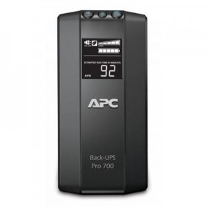 APC UPS: Back-UPS 700 - Zwart