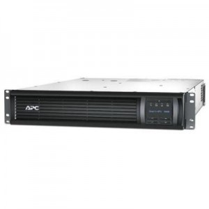 APC UPS: Smart-UPS 3000VA, RM, 2U, LCD, 120V - Zwart