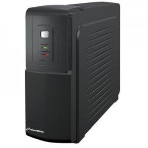 PowerWalker UPS: VFD 600 - Zwart