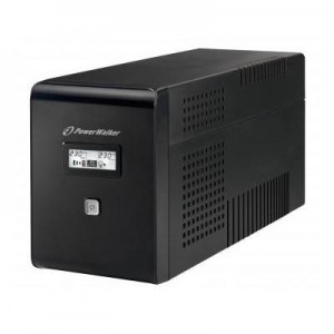 PowerWalker UPS: VI 1500 LCD - Zwart