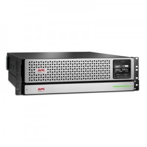 APC UPS: Smart-UPS On-Line SRT Li-Ion 1500VA Noodstroomvoeding 8x C13, USB, Rack/tower convertible - Zwart, Grijs