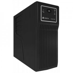 VERTIV UPS: Liebert PSP 650 VA (390 W) 230 V UPS - Zwart