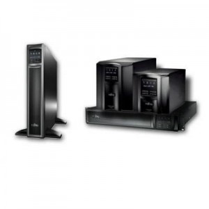 Fujitsu UPS: 750VA, 500W, 230V, Tower - Zwart