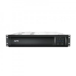 APC UPS: SMT1000RMI2U + UPS Network Management Card AP9630 - Zwart