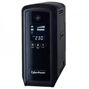 CyberPower UPS: CP900EPFCLCD - 900VA / 540W, 165-265V, 47-63 Hz, 6.6kg, Black - Zwart