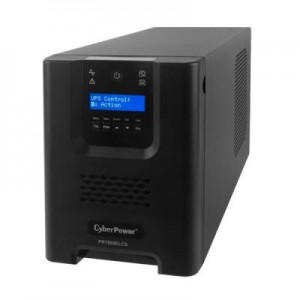 CyberPower UPS: 1500VA / 1350W, 47 - 63 Hz, IEC 320 C14, 8 x IEC - Zwart