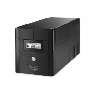 ASSMANN Electronic UPS: Line-Interactive 1000VA - Zwart