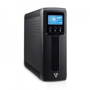 V7 UPS: UPS 1500VA Tower EU - Zwart