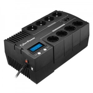 CyberPower UPS: Line-interactive, 1200VA, 720W, 8 x Schuko / FR Out - Zwart