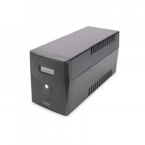 Digitus UPS: Line-Interactive UPS, 2000VA/1200W, 4x CEE 7/7, AVR, USB, RS232, RJ11/45, LCD display