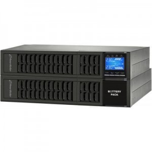 PowerWalker UPS: VFI 6000 CRM LCD - Zwart