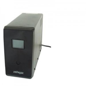 Gembird UPS: 1500VA, 45dB, 900W, 1 x C14 input, 3 pcs x C13 output, 2 pcs x german Shuko - Zwart