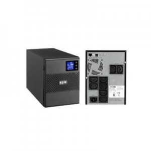 Eaton UPS: 1000VA, 700W, 1 x C14 In, 8 x C13 - Zwart