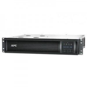 APC UPS: SMT750RMI2U + UPS Network Management Card AP9630 - Zwart