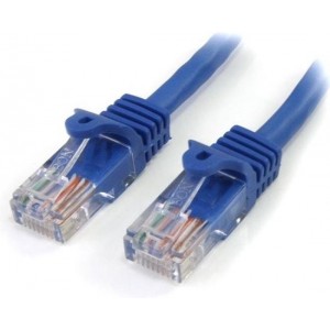 StarTech.com 45PAT5MBL netwerkkabel 5 m Cat5e U/UTP (UTP) Blauw