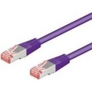 Wentronic 93537 - Cat 6 UTP-kabel - RJ45 - 10 m - Paars