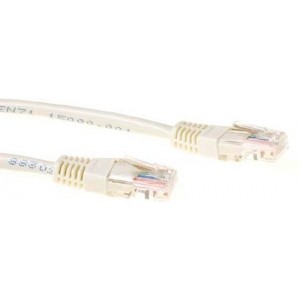 ACT IB6405 - Cat 5 UTP-kabel - RJ45 - 5 m - Ivoor