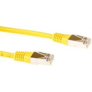 ACT CAT6 S/FTP netwerkkabel  10 meter - Geel