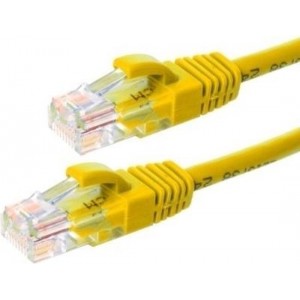 UTP CAT5e 15m geel - 100% koper