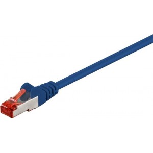 Wentronic 68266 - Cat 6 UTP-kabel - RJ45 - 0.5 m - Blauw