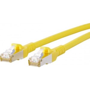 BTR NETCOM - Cat6A netwerkkabel - Geel - 2 meter