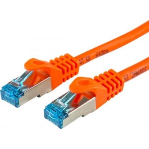 LOGON TCR55SS100O netwerkkabel 10 m Cat5e SF/UTP (S-FTP) Oranje