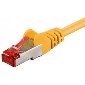 Wentronic 68305 - Cat 6 UTP-kabel - RJ45 - 10 m - Geel