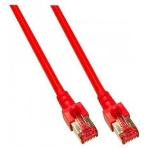 Techtube Pro - Internetkabel S/FTP CAT6 - rood - 2 meter