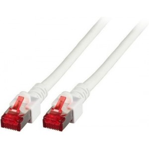 Techtube Pro - Internetkabel S/FTP CAT6 - wit - 0.5 meter