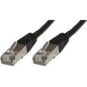 Microconnect Rj-45/Rj-45 Cat6 10m netwerkkabel S/UTP (STP) Zwart