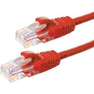 UTP CAT6 1m rood - 100% koper