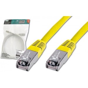 Digitus Patch Cable, SFTP, CAT5E, 2M, yellow netwerkkabel Geel