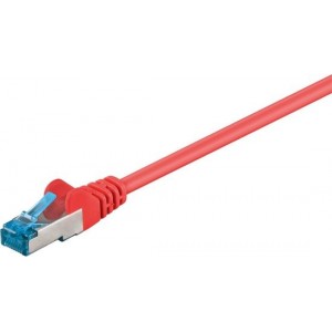 Goobay S/FTP netwerkkabel rood - CAT6a - 2 meter