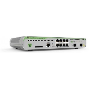 Allied Telesis AT-GS970M/10PS-50 Managed L3 Gigabit Ethernet (10/100/1000) Zwart, Grijs 1U Power over Ethernet (PoE)