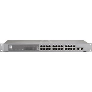 LevelOne FGP-2412W630 Fast Ethernet (10/100) Grijs Power over Ethernet (PoE)