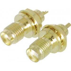 Connector SMA Female Goud