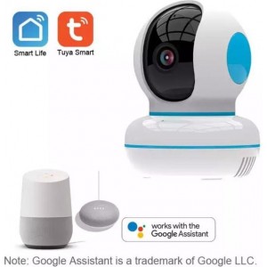 1080P Smart Home Security WiFi IP Camera PTZ Twee-weg Audio Communicatie op Tuya Smart Leven APP