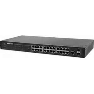 Intellinet 3870917 netwerk-switch Managed L2 Gigabit Ethernet (10/100/1000) Zwart 1U