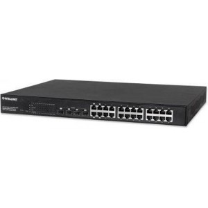 Intellinet 3871372 netwerk-switch Managed Gigabit Ethernet (10/100/1000) Zwart Power over Ethernet (PoE)