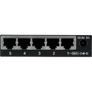 Renkforce FR-S1005PED-F Ethernet Switch 10 / 100 Mbit/s PoE-functie