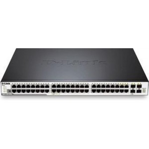 D-Link DGS-3120-48PC/SI netwerk-switch Managed L2+ Zwart Power over Ethernet (PoE)