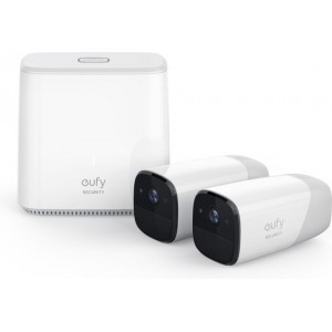 Eufy by Anker Eufycam - 2 beveiligingscamera's / IP-camera's + basisstation - Voor binnen & buiten