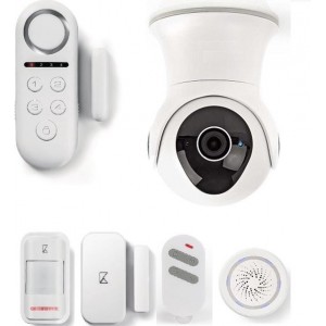 DASHVIEW PT1080P IP WI-FI BEVEILIGINGSCAMERA SET ALR4