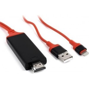 iggual IGG31178,19913 video kabel adapter 1.8 m MHL HDMI Type A (Standard) Black,Red