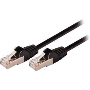 Valueline VLCP85121B50 netwerkkabel 5 m Cat5e SF/UTP (S-FTP) Zwart