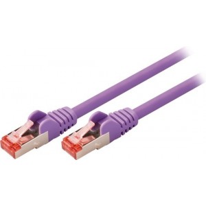 Valueline VLCP85221U30 netwerkkabel 3 m Cat6 S/FTP (S-STP) Paars