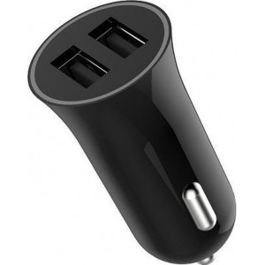 BeHello Autolader met 2 USB Poorten 4.2A - Zwart